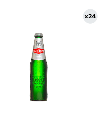 24x Cerveza Imperial Lager 4.6° Botella 330cc