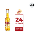 24x Cerveza Sol 4.5° Botella 330cc