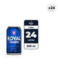 24x Cerveza Royal Guard 5.0° Lata 350cc
