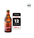 12x Cerveza Kunstmann Torobayo 5.0° Caja Rústica Botella 330cc