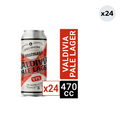 24x Cerveza Kunstmann Valdivia Pale Lager 5.2° Lata 470cc