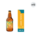 12x Cerveza Guayacán Papaya 4.3° Botella 500cc