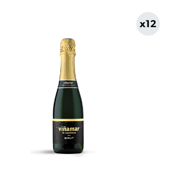12x Espumante Viñamar Brut 375cc