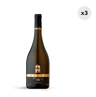 3x Vino Leyda Lot 5 Chardonnay 750cc