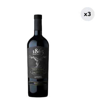 3x Vino 1865 Old Vines Cabernet Sauvignon 750cc
