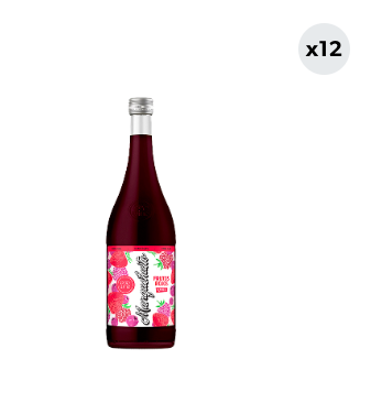 12x Cóctel de Vino Manquehuito Frutos Rojos 750cc