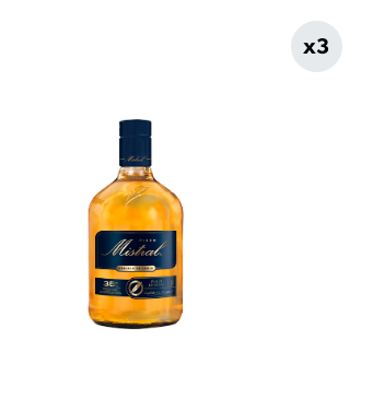 3x Pisco Mistral 35° 750cc