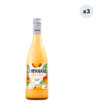 3x Cóctel Campanario Mango Colada 12° 700cc