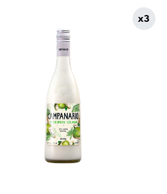 3x Cóctel Campanario Chirimoya Colada 12° 700cc