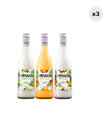 3x Cóctel Campanario Colada Variedades