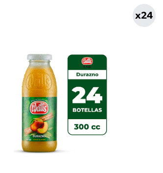 24x Néctar Watt's Durazno 300cc