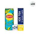 24x Ice Tea Lipton Té Negro Limón 310cc