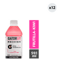 12x Bebida Suero Gatorlit Frutilla Kiwi 591cc
