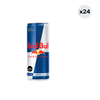 24x Bebida Energética Red Bull 250cc