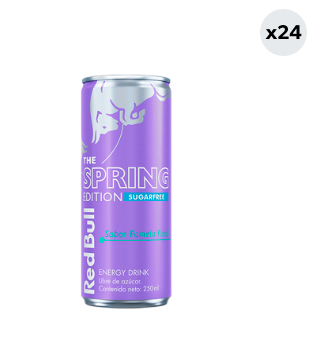 24x Bebida Energética Red Bull Pomelo Floral 250cc