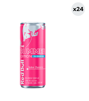 24x Bebida Energética Red Bull Durazno Summer Edition 250cc