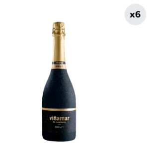 Pack 6 Espumante Brut Viñamar 750 cc
